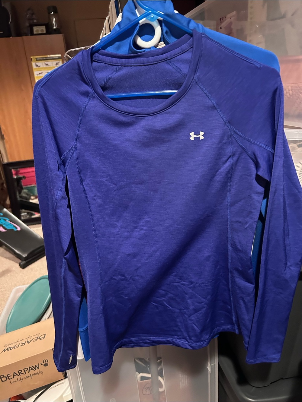 Under Armour Royal Purple Long Sleeve Performance Top